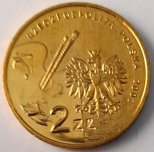 Moneta 2 zł Jacek Malczewski 2003