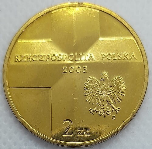 Moneta 2 zł Jan Paweł II 25 lat pontyfikatu 2003