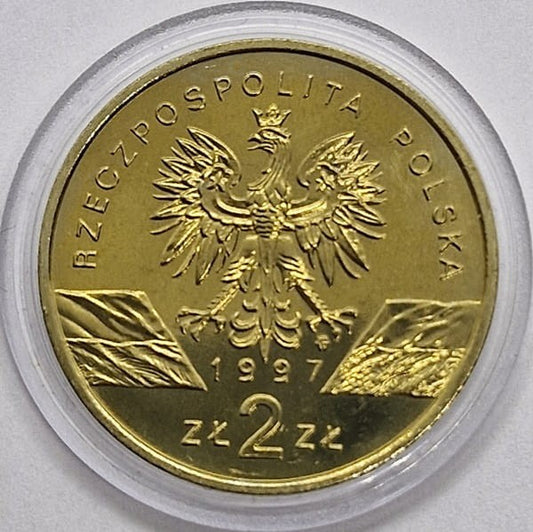 Moneta 2 zł Jelonek rogacz 1997
