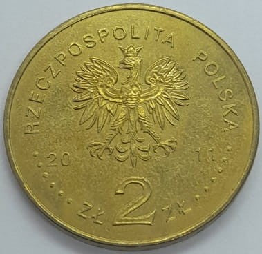 Moneta 2 zł Smoleńsk pamięci ofiar 10.04.2010 2011