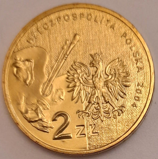 Moneta 2 zł Stanisław Wyspiański 2004