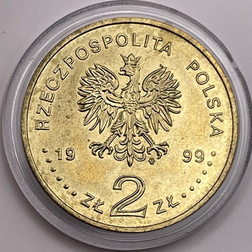 Moneta 2 zł Ernest Malinowski 1999