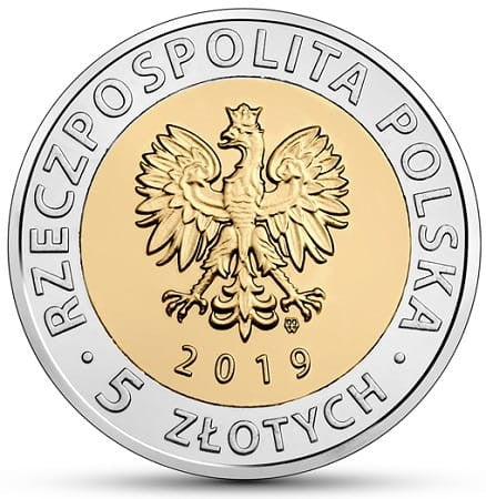 Moneta 5 zł Zabytki Fromborka 2019