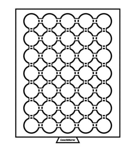 Paleta na monety 27/28 mm Leuchtturm 326819