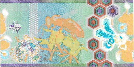 Pszczoła Miodna 013 PWPW 2013 banknot testowy destrukt