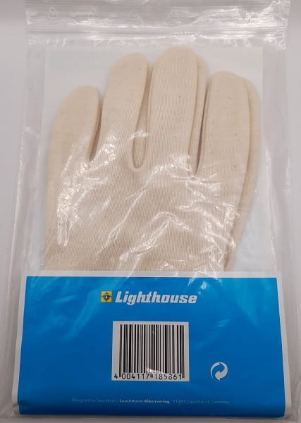 Rękawiczki bawełniane do numizmatyki Leuchtturm 305929