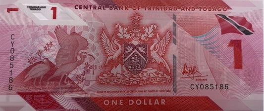 Trynidad i Tobago banknot 1 dolar 2020