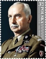 Znaczki gen Kazimierz Sosnkowski Arkusz 2023 5359