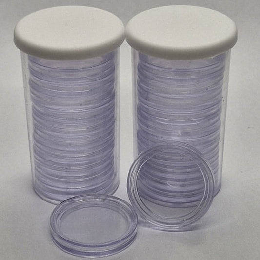 Kapsle na monety 28,30 mm 10 szt ekonomiczne