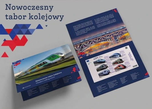 Nowoczesny Tabor Kolejowy 2021 r. Nieperforowany