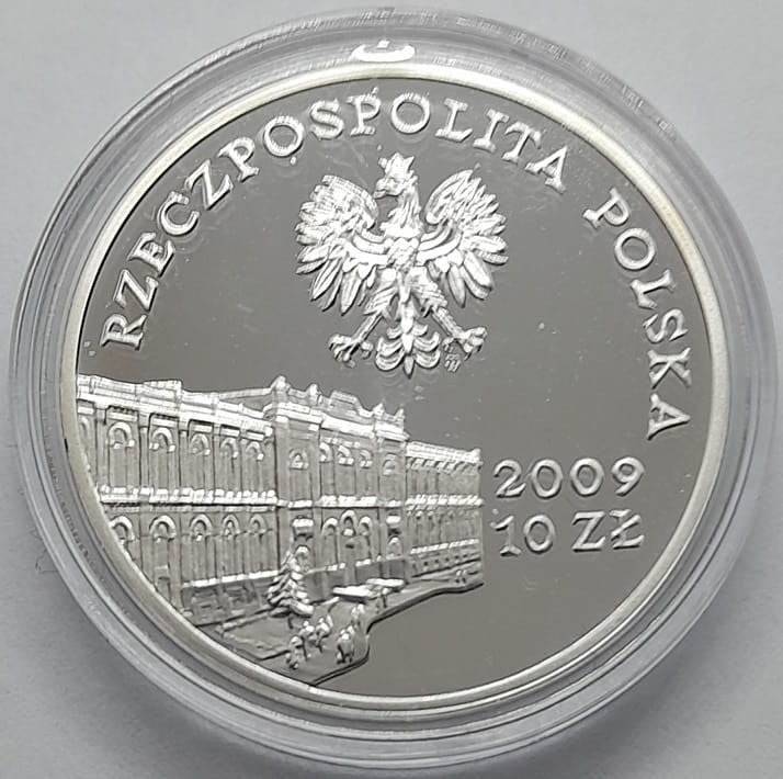 Moneta 10 zł 180 lat Bankowości Centralnej w Polsce 2009