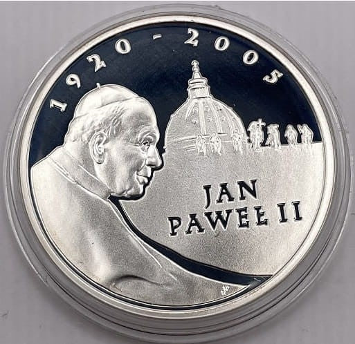 Moneta 10 zł Jan Paweł II 2005