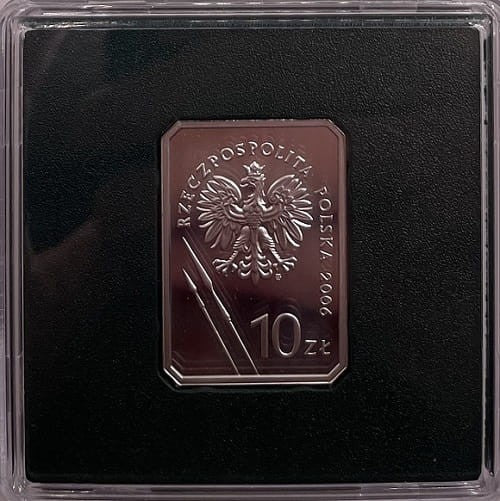 Moneta 10 zł Jeździec piastowski 2006