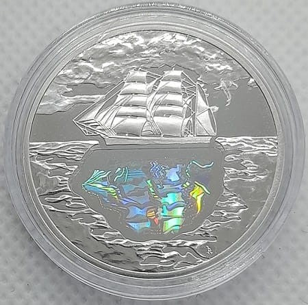 Moneta 10 zł Konrad Korzeniowski Joseph Conrad 2007