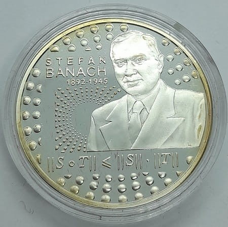 Moneta 10 zł Stefan Banach 2012