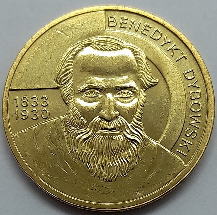 Moneta 2 zł z Benedykt Dybowski  2010