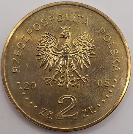 Moneta 2 zł Stanisław August Poniatowski 2005