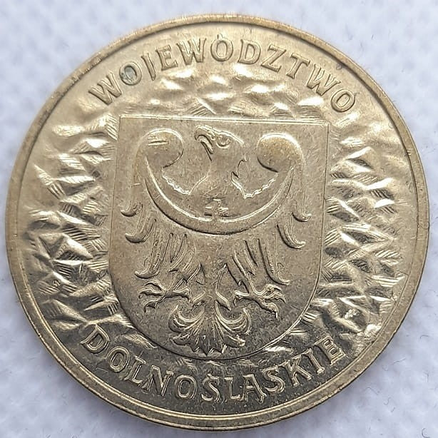 Moneta 2 zł Województwo Dolnośląskie 2004